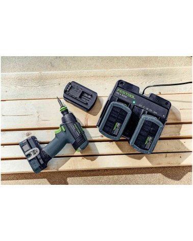 Festool Быстрозарядное устройство TCL 6 DUO, KAINA BE PVM: 116.865, KODAS: 577017 | 008