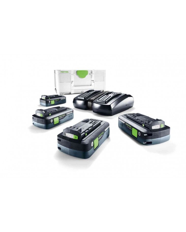 Festool Energy set SYS 18V 4x4,0/TCL 6 DUO, KAINA BE PVM: 426.987, KODAS: 577104 | 001