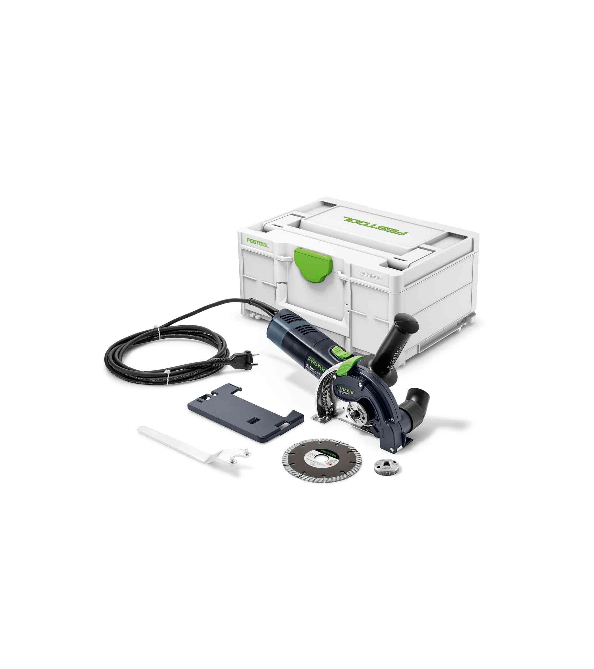 Festool Freehand cutting system DSC-AG 125 FH-Plus, KAINA BE PVM: 333.144, KODAS: 576552 | 001