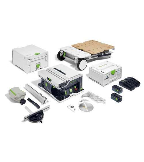 Festool Аккумуляторная монтажная дисковая пила CSC SYS 50 EBI-Set, KAINA BE PVM: 2487.19, KODAS: 577379 | 001