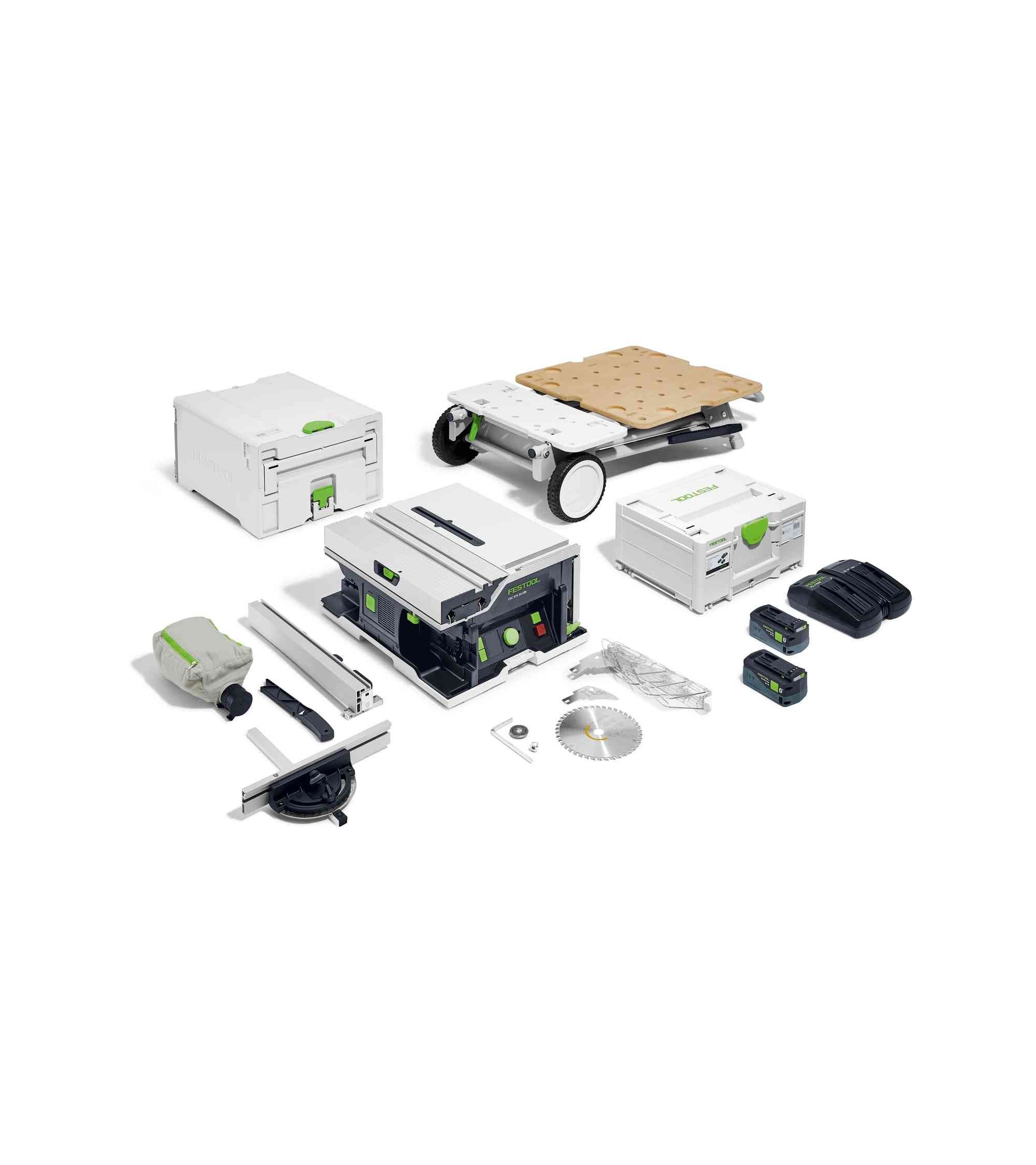 Festool Cordless table saw CSC SYS 50 EBI-Set, KAINA BE PVM: 2487.19, KODAS: 577379 | 001