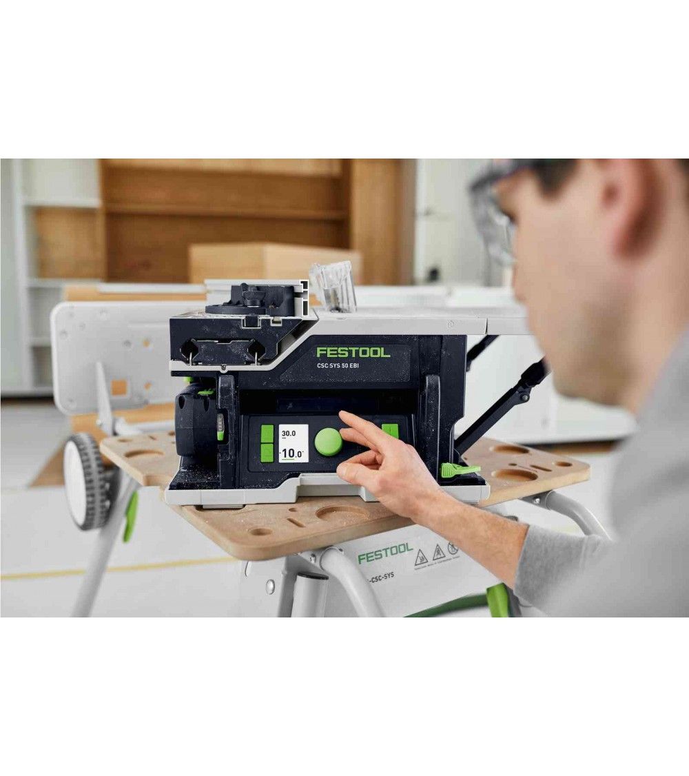 Festool Cordless table saw CSC SYS 50 EBI-Set, KAINA BE PVM: 2487.19, KODAS: 577379 | 007