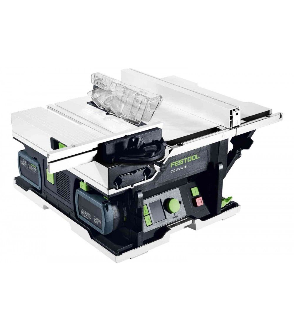 Festool Akumuliatorinis stalinis diskinis pjūklas CSC SYS 50 EBI-Plus, KAINA BE PVM: 2133.03, KODAS: 577374 | 001