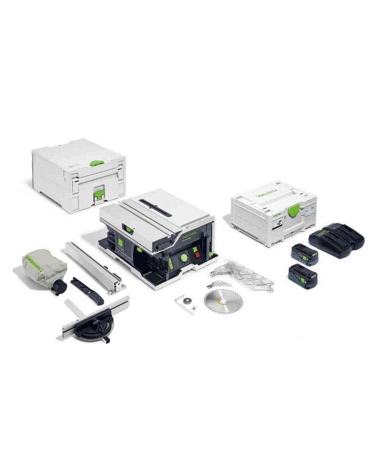 Festool Akumuliatorinis stalinis diskinis pjūklas CSC SYS 50 EBI-Plus, KAINA BE PVM: 2133.03, KODAS: 577374 | 002