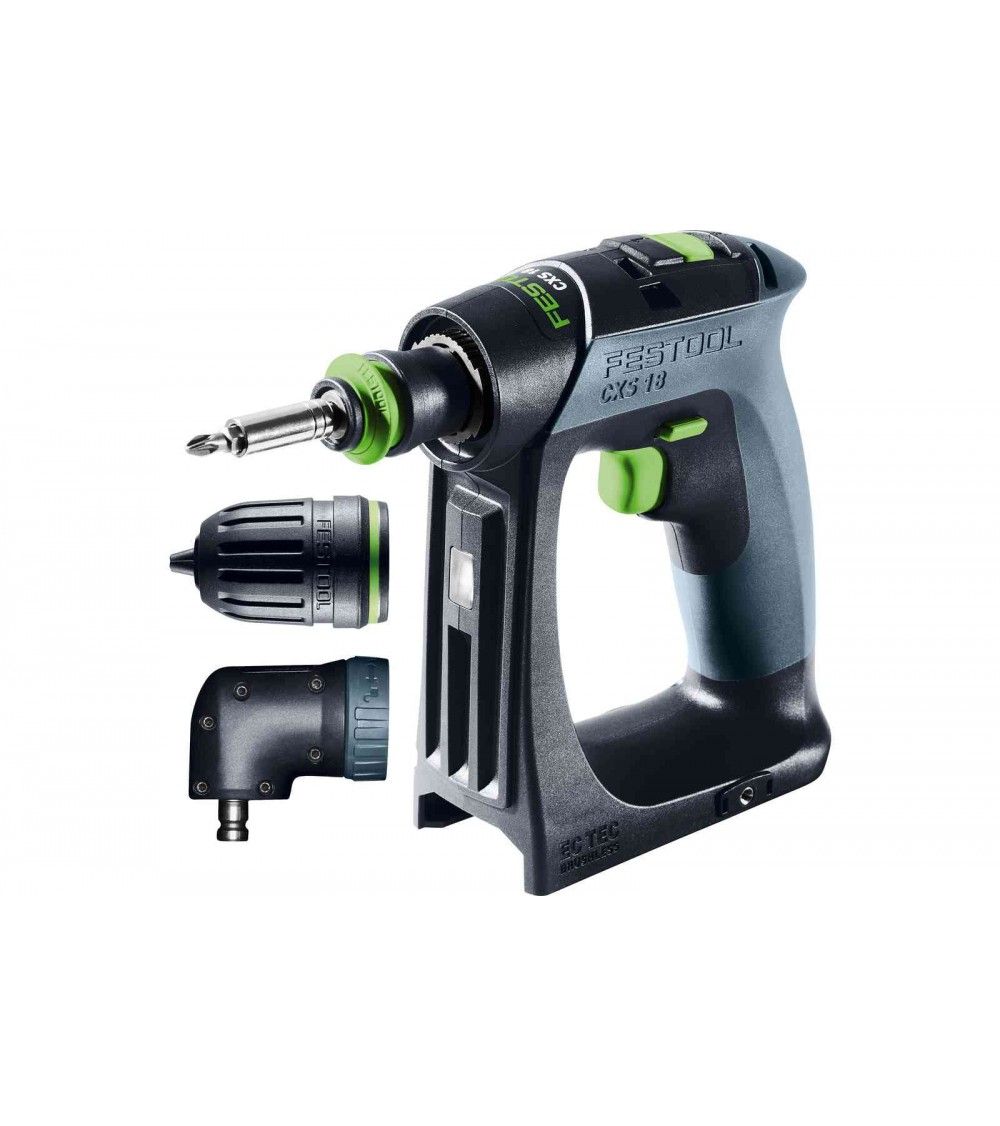 Festool Akumuliatorinis gręžtuvas-suktuvas CXS 18-Basic-Set, KAINA BE PVM: 329.66, KODAS: 577333 | 002