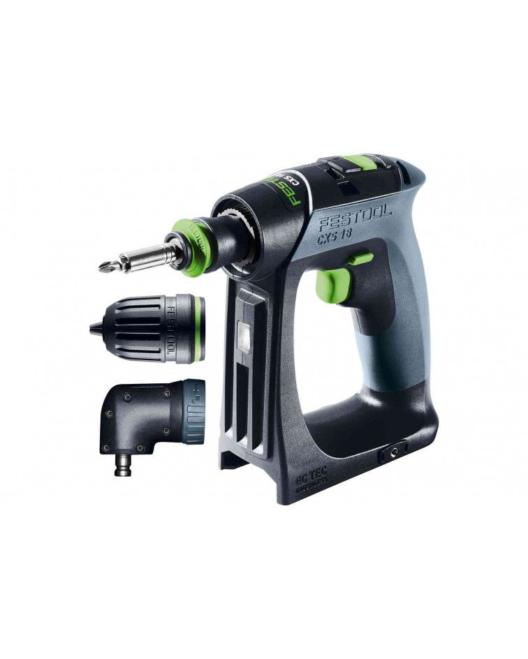 Festool Akumuliatorinis gręžtuvas-suktuvas CXS 18-Basic-Set, KAINA BE PVM: 329.66, KODAS: 577333 | 002