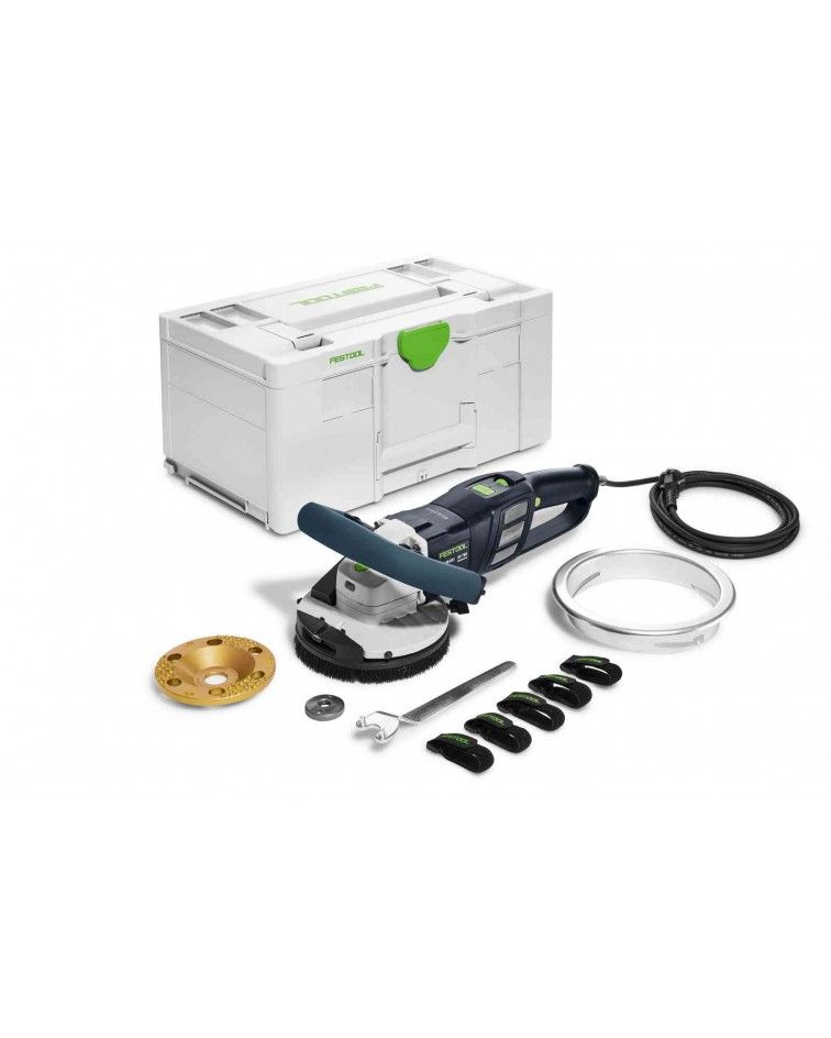 Festool Surface-restoration grinders RG 130 ECI-Set DIA PA RENOFIX, KAINA BE PVM: 1246.67, KODAS: 577062 | 001