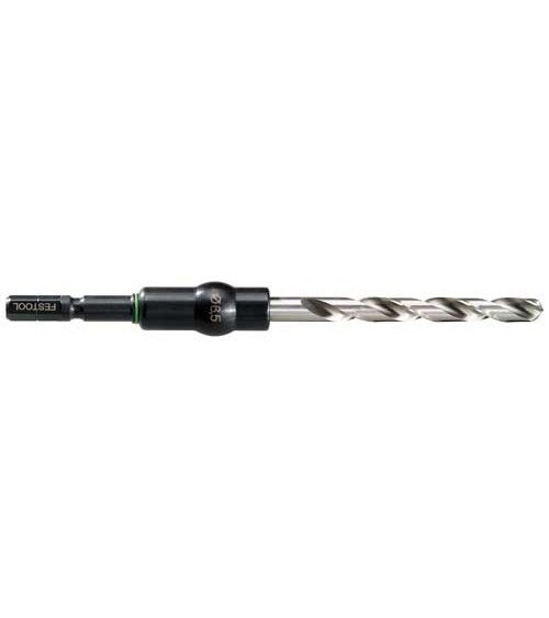 Festool Спиральное сверло HSS D 8,0/75 CE/M-Set, KAINA BE PVM: 23.139, KODAS: 495308 | 001