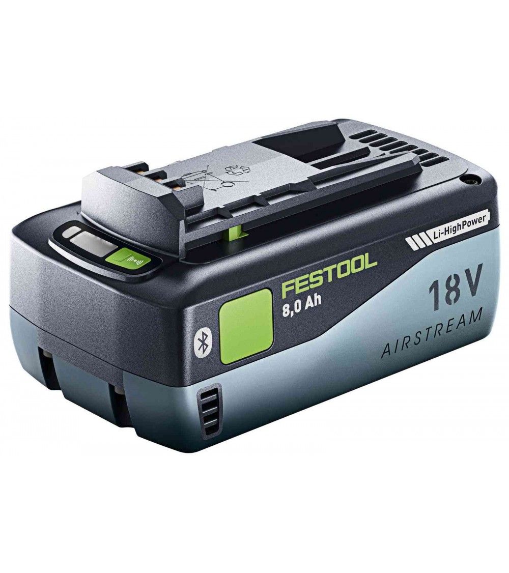 Festool HighPower battery pack BP 18 Li 8,0 HP-ASI, KAINA BE PVM: 165.42, KODAS: 577323 | 001