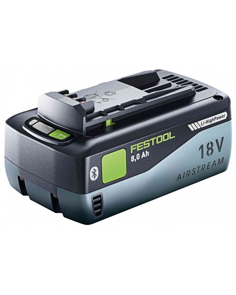 Festool HighPower battery pack BP 18 Li 8,0 HP-ASI, KAINA BE PVM: 165.42, KODAS: 577323 | 001