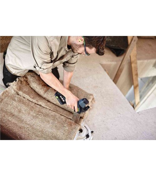 Festool Cordless insulating-material saw ISC 240 HPC 4,0 EBI-Plus-XL-FS, KAINA BE PVM: 964.773, KODAS: 576572 | 004
