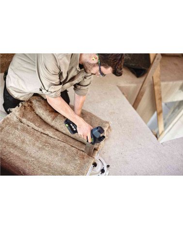 Festool Cordless insulating-material saw ISC 240 HPC 4,0 EBI-Plus-XL-FS, KAINA BE PVM: 964.773, KODAS: 576572 | 004