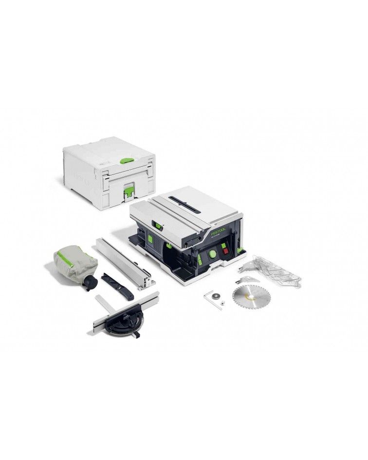 Festool Akumuliatorinis stalinis diskinis pjūklas CSC SYS 50 EBI-Basic, KAINA BE PVM: 1805.1, KODAS: 576820 | 001