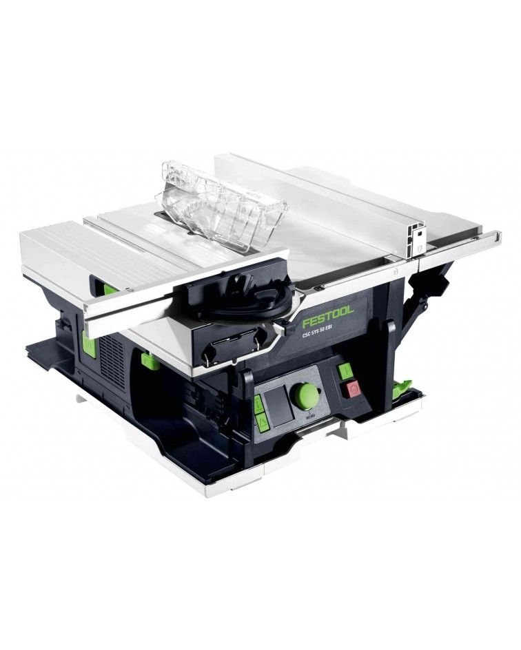 Festool Akumuliatorinis stalinis diskinis pjūklas CSC SYS 50 EBI-Basic, KAINA BE PVM: 1805.1, KODAS: 576820 | 002