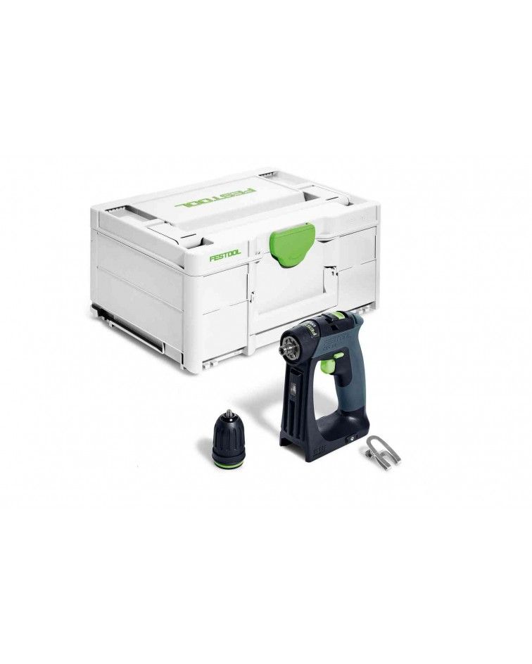 Festool Akumuliatorinis gręžtuvas-suktuvas CXS 18-Basic, KAINA BE PVM: 222.6, KODAS: 576882 | 001