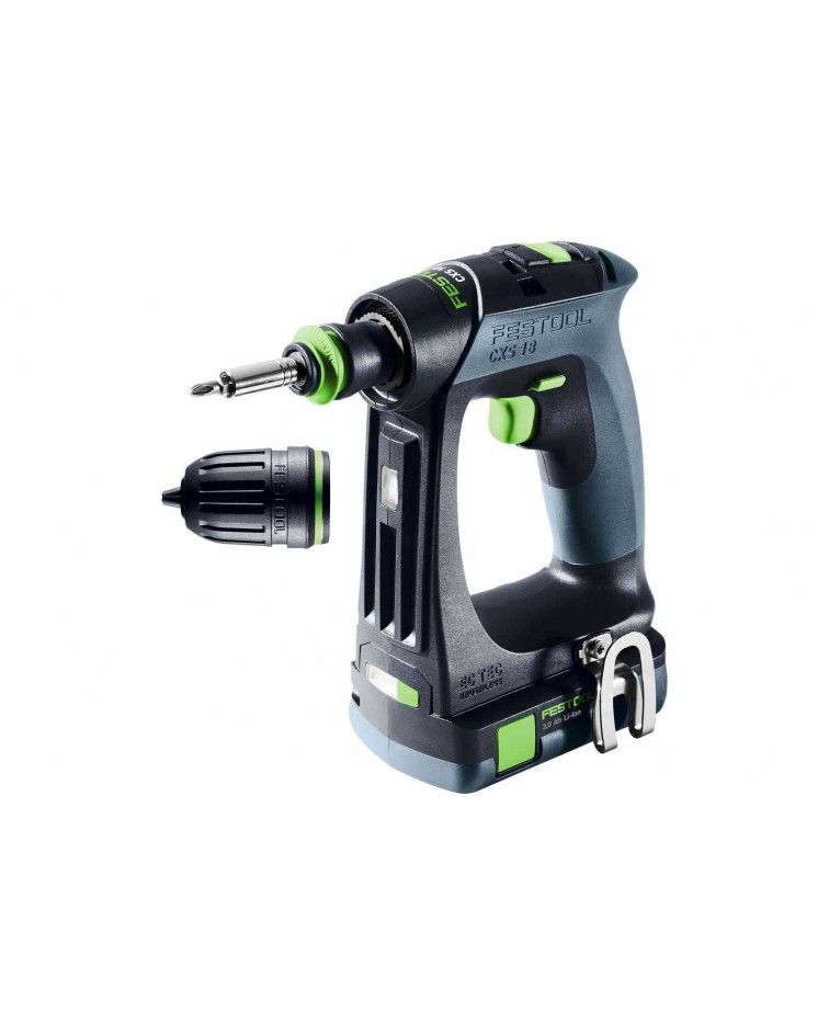 Festool Akumuliatorinis gręžtuvas-suktuvas CXS 18 C 3,0-Plus, KAINA BE PVM: 363.58, KODAS: 576883 | 002