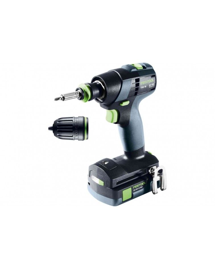 Festool Akumuliatorinis gręžtuvas-suktuvas TXS 18 C 3,0-Plus, KAINA BE PVM: 363.58, KODAS: 576895 | 001