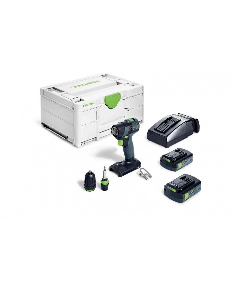 Festool Cordless drill TXS 18 C 3,0-Plus, KAINA BE PVM: 363.58, KODAS: 576895 | 002