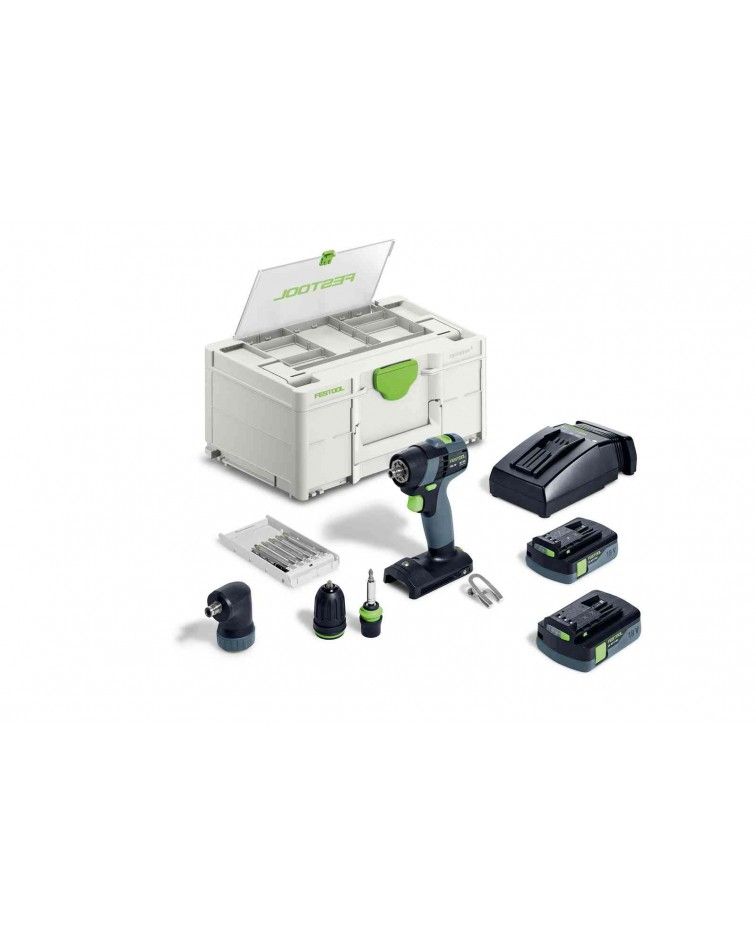 Festool Akumuliatorinis gręžtuvas-suktuvas TXS 18 C 3,0-Set, KAINA BE PVM: 462.16, KODAS: 576896 | 001