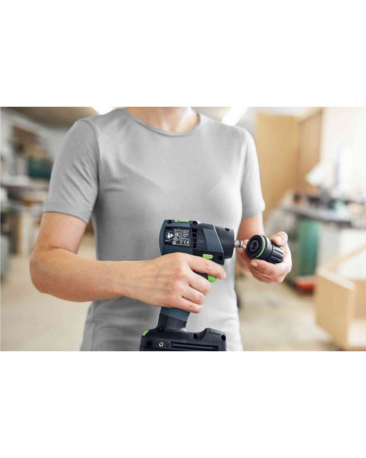 Festool Akumuliatorinis gręžtuvas-suktuvas TXS 18 C 3,0-Set, KAINA BE PVM: 462.16, KODAS: 576896 | 007