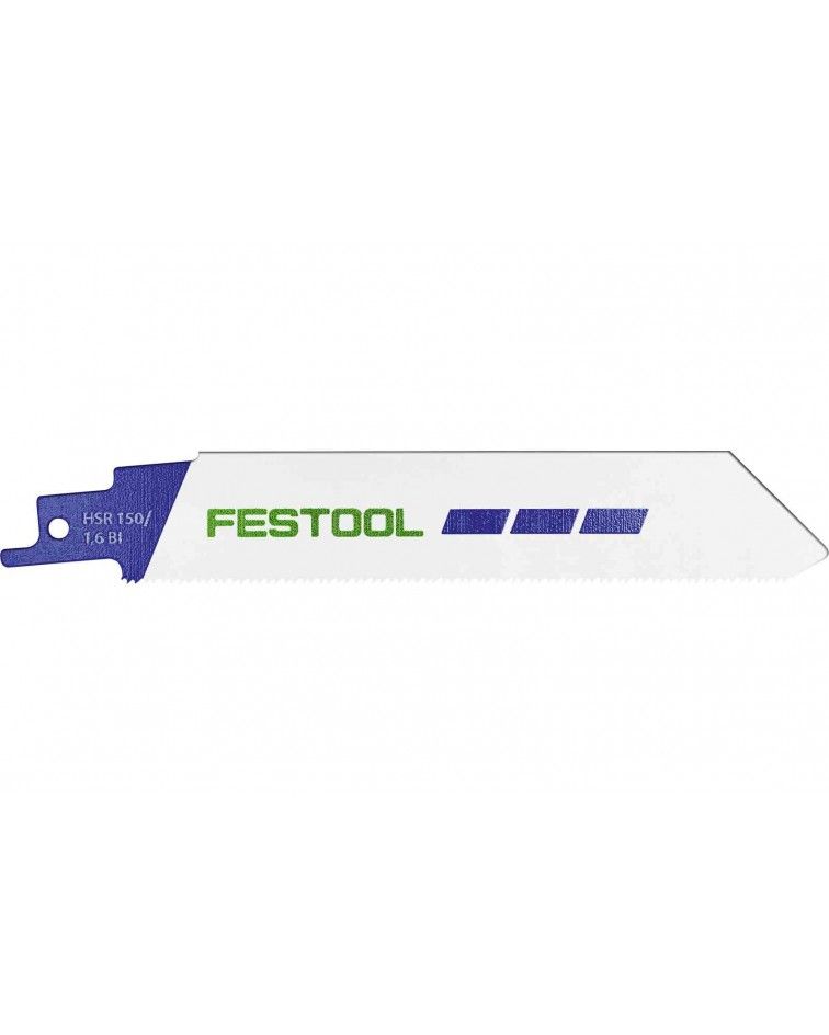 Festool Pjūklelis METAL STEEL/STAINLESS STEEL HSR 150/1,6 BI/5, KAINA BE PVM: 25.44, KODAS: 577489 | 001