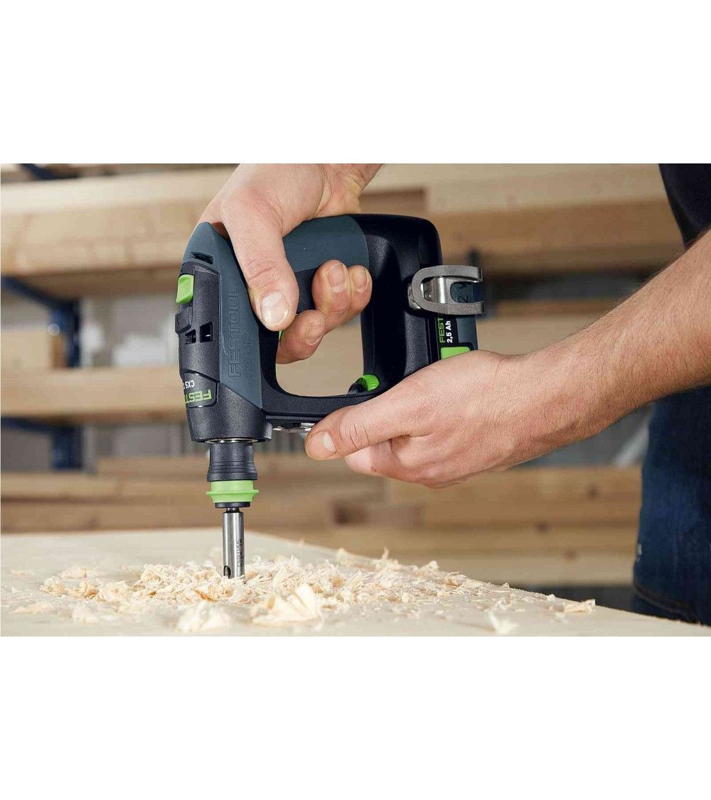 Festool Akumuliatorinis gręžtuvas-suktuvas CXS 12 2,5-Plus, KAINA BE PVM: 297.81972, KODAS: 576864 | 001