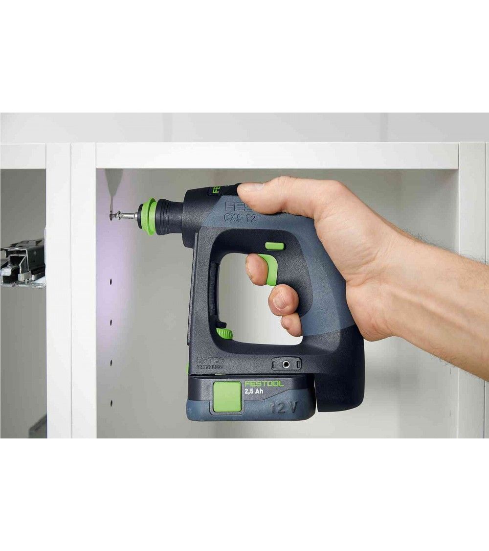 Festool Akumuliatorinis gręžtuvas-suktuvas CXS 12 2,5-Plus, KAINA BE PVM: 297.81972, KODAS: 576864 | 002