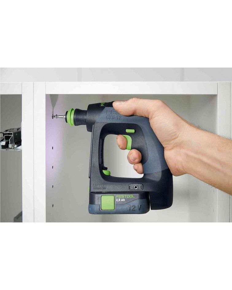 Festool Akumuliatorinis gręžtuvas-suktuvas CXS 12 2,5-Plus, KAINA BE PVM: 297.81972, KODAS: 576864 | 002