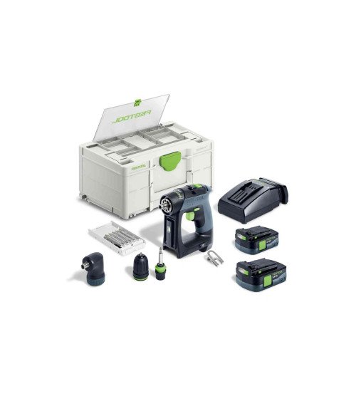 copy of Festool Аккумуляторная дрель-шуруповёрт CXS 2,6-Plus, KAINA BE PVM: 405.171, KODAS: 576865 | 006