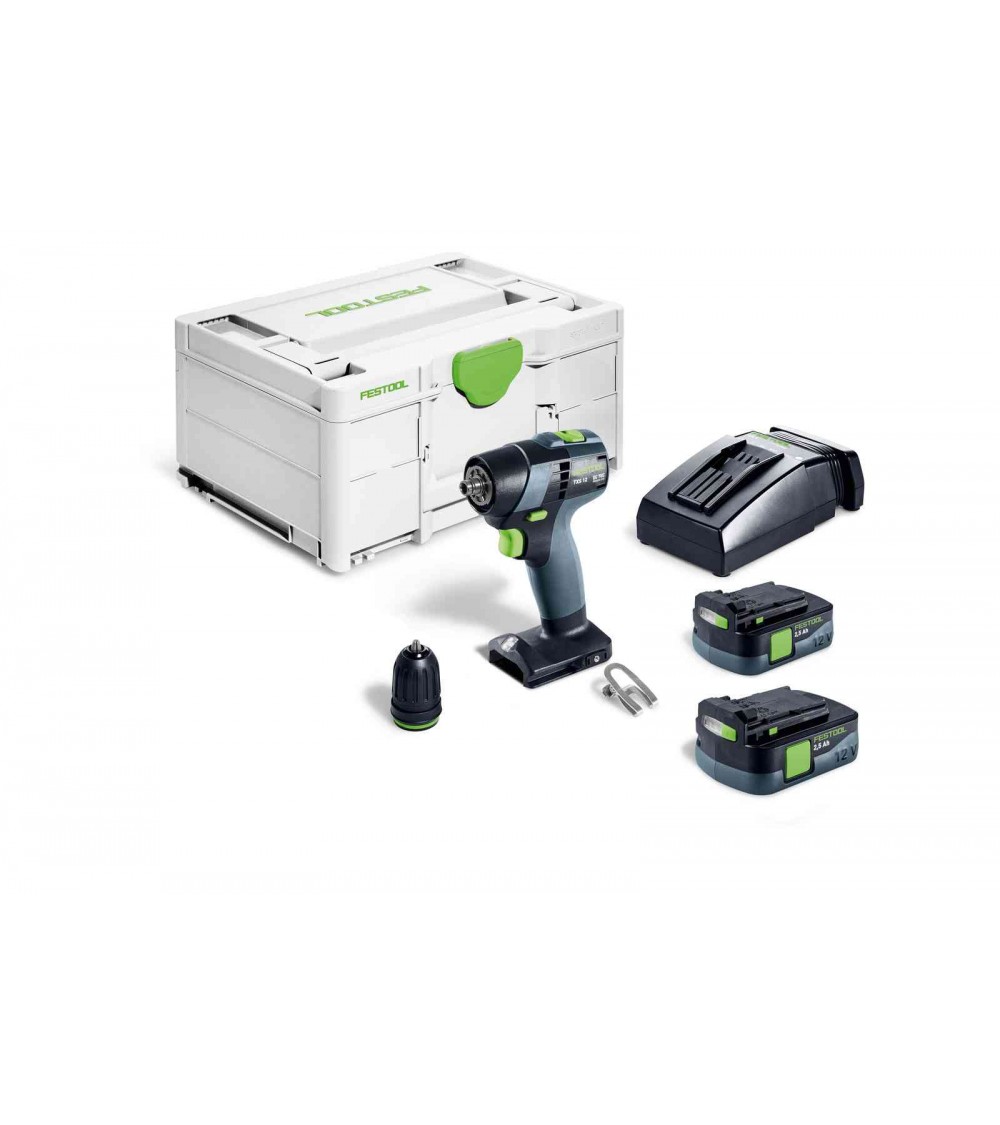 Festool Akumuliatorinis gręžtuvas-suktuvas TXS 12 2,5-Plus FESTOOL - 1