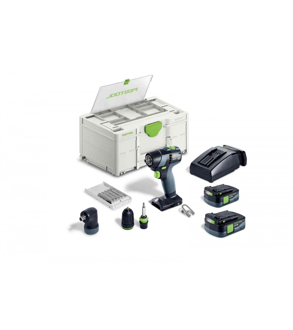 Festool Akumuliatorinis gręžtuvas-suktuvas TXS 12 2,5-Set FESTOOL - 1