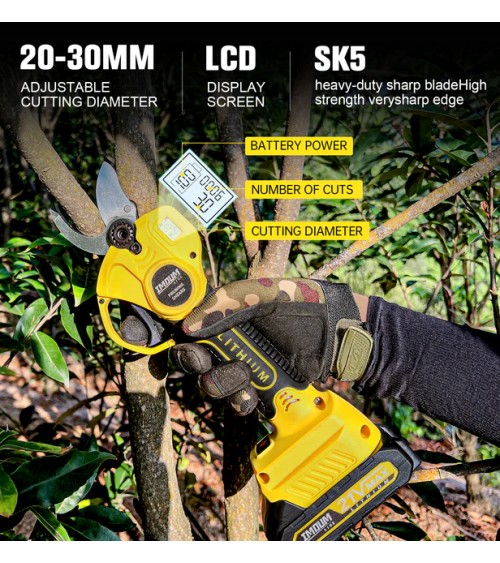 IMOUMLIVE Brushless Electric Pruning Shears IMOUMLIVE - 3