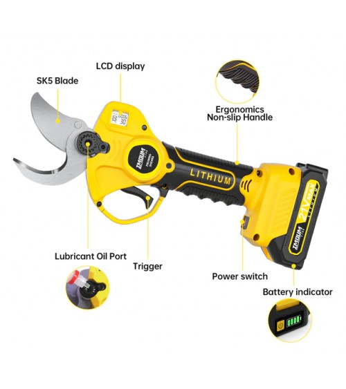 IMOUMLIVE Brushless Electric Pruning Shears IMOUMLIVE - 2