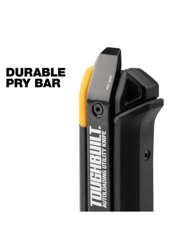 Auto-loading Utility Knife with Pry Bar  - 5
