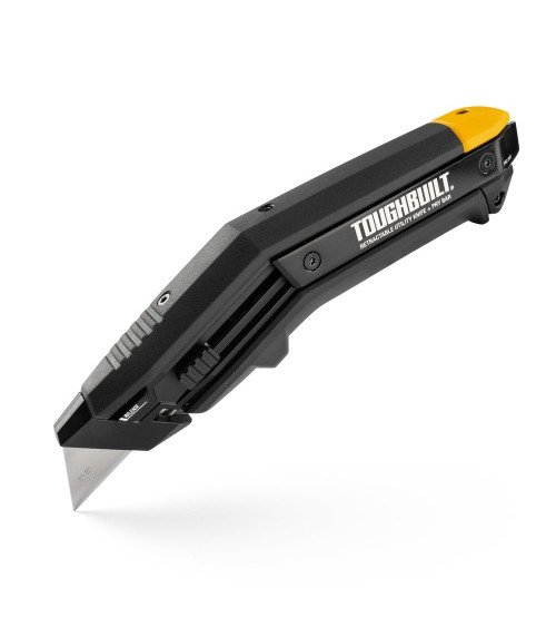 Angled Utility Knife with Pry Bar  - 1
