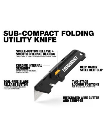 Sub-Compact Folding Utility Knife  - 2