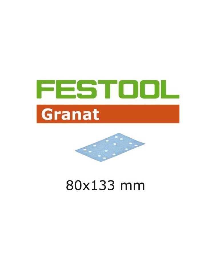 Festool Abrasive sheet STF 80x133 P120 GR/100 Granat, KAINA BE PVM: 52.956, KODAS: 497120 | 001