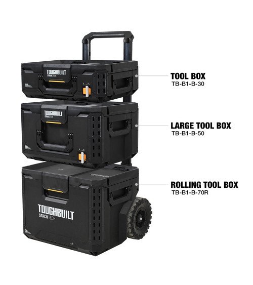 Toughbuilt StackTech Rolling Tool Box  - 3