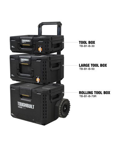 Toughbuilt StackTech Rolling Tool Box  - 3