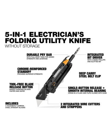 Toughbuilt Pry Bar Utility Knife  - 2